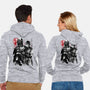 Dark And Light-Unisex-Zip-Up-Sweatshirt-DrMonekers