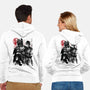 Dark And Light-Unisex-Zip-Up-Sweatshirt-DrMonekers