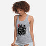 Dark And Light-Womens-Racerback-Tank-DrMonekers