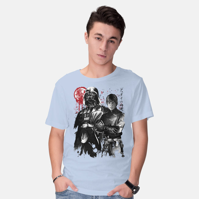 Dark And Light-Mens-Basic-Tee-DrMonekers