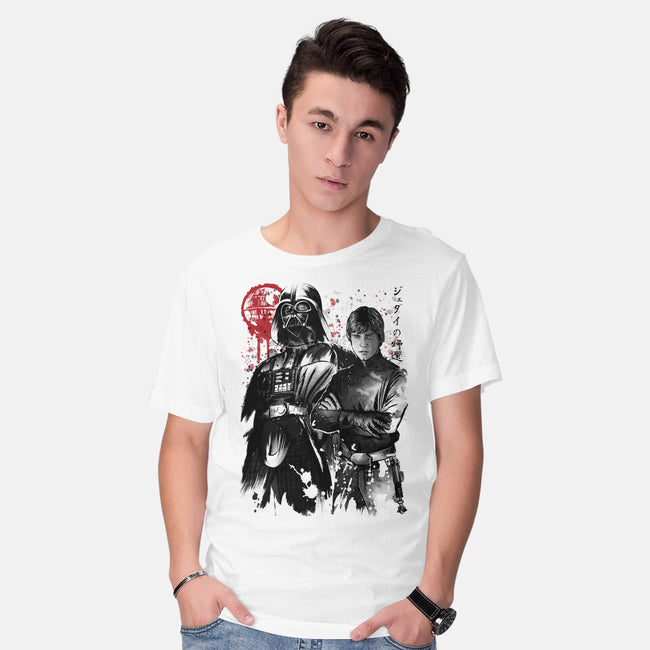 Dark And Light-Mens-Basic-Tee-DrMonekers