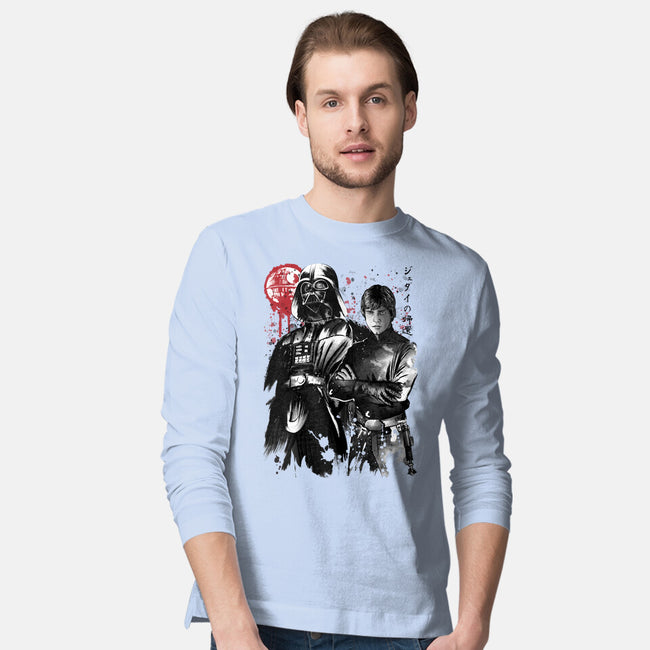 Dark And Light-Mens-Long Sleeved-Tee-DrMonekers