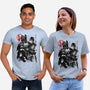 Dark And Light-Unisex-Basic-Tee-DrMonekers