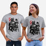 Dark And Light-Unisex-Basic-Tee-DrMonekers