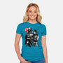 Dark And Light-Womens-Fitted-Tee-DrMonekers