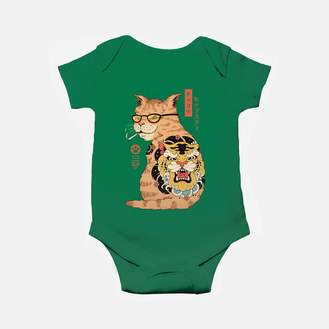 Hipster Catana-Baby-Basic-Onesie-vp021
