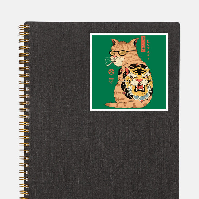 Hipster Catana-None-Glossy-Sticker-vp021