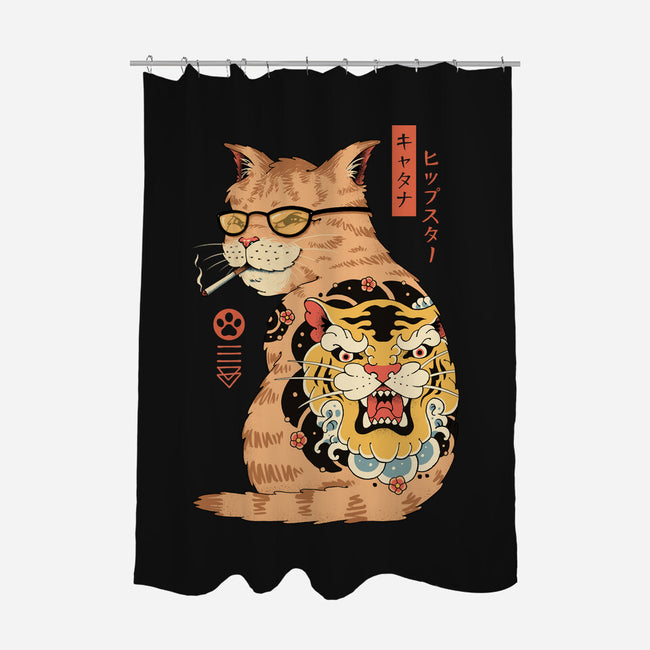 Hipster Catana-None-Polyester-Shower Curtain-vp021