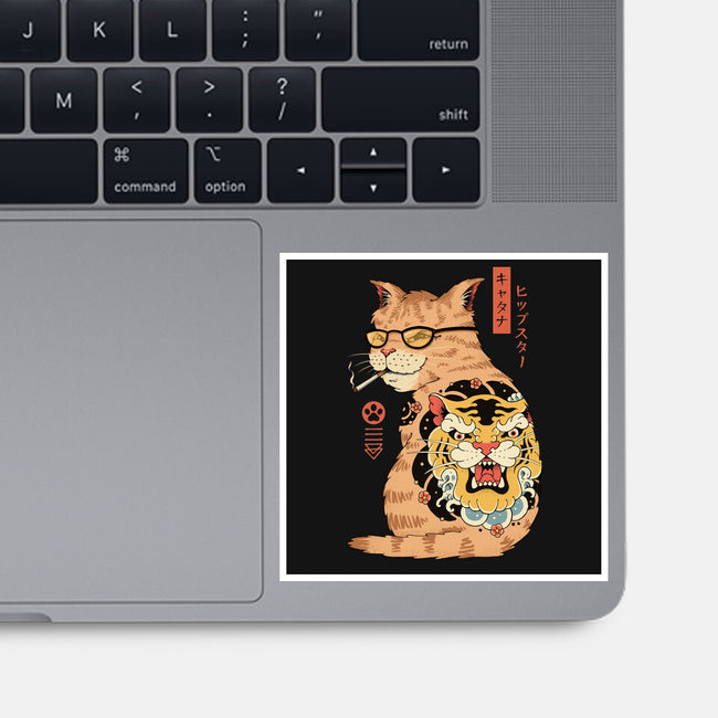 Hipster Catana-None-Glossy-Sticker-vp021
