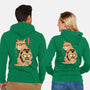 Hipster Catana-Unisex-Zip-Up-Sweatshirt-vp021