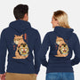 Hipster Catana-Unisex-Zip-Up-Sweatshirt-vp021