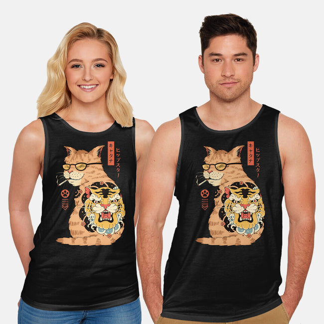 Hipster Catana-Unisex-Basic-Tank-vp021