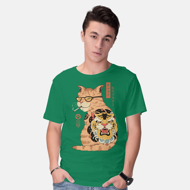 Hipster Catana-Mens-Basic-Tee-vp021