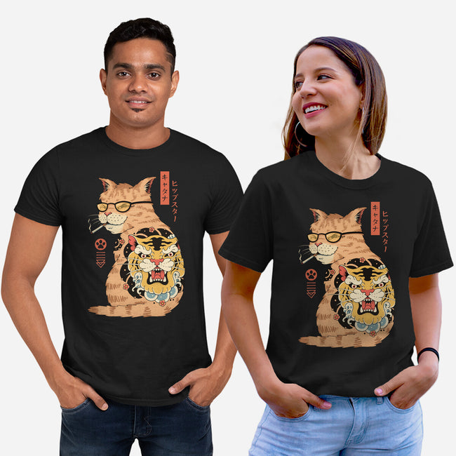 Hipster Catana-Unisex-Basic-Tee-vp021