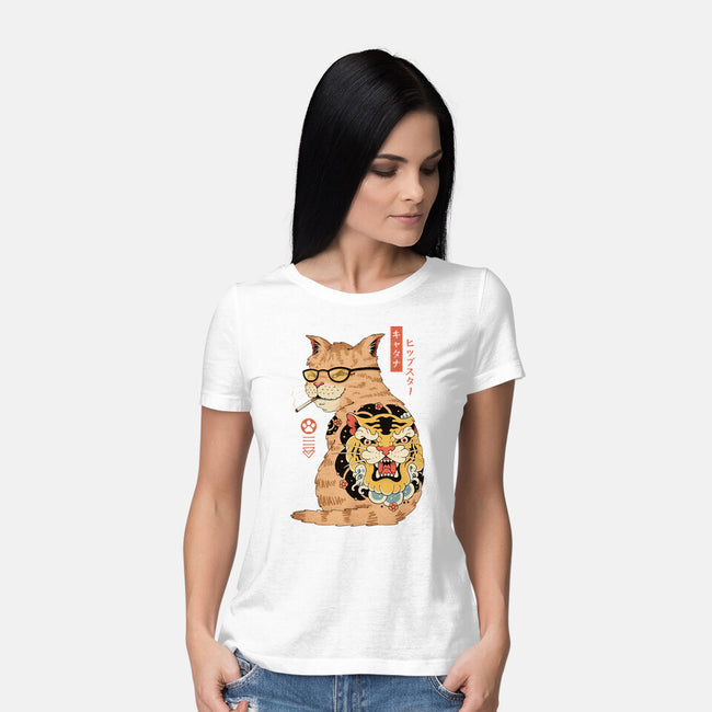 Hipster Catana-Womens-Basic-Tee-vp021