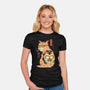 Hipster Catana-Womens-Fitted-Tee-vp021