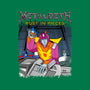 Metaldeth-None-Polyester-Shower Curtain-boltfromtheblue
