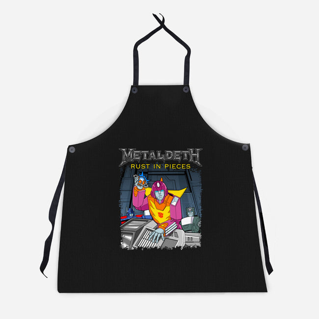 Metaldeth-Unisex-Kitchen-Apron-boltfromtheblue