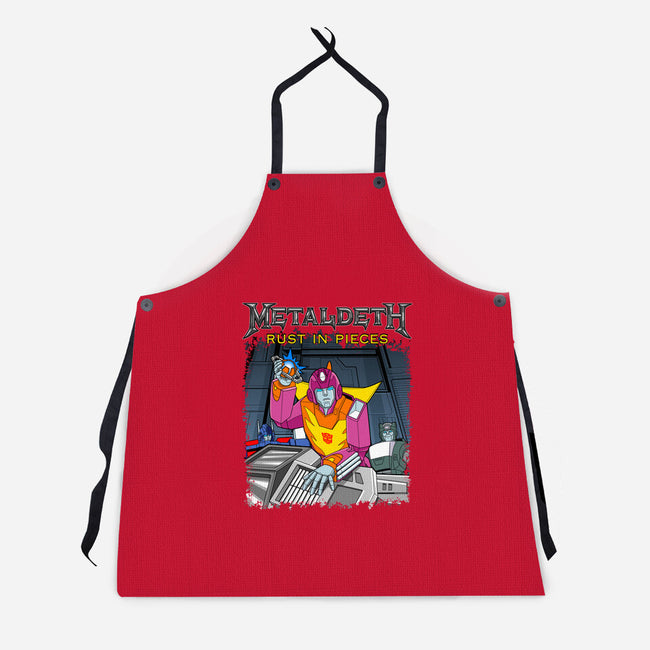 Metaldeth-Unisex-Kitchen-Apron-boltfromtheblue