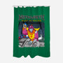 Metaldeth-None-Polyester-Shower Curtain-boltfromtheblue