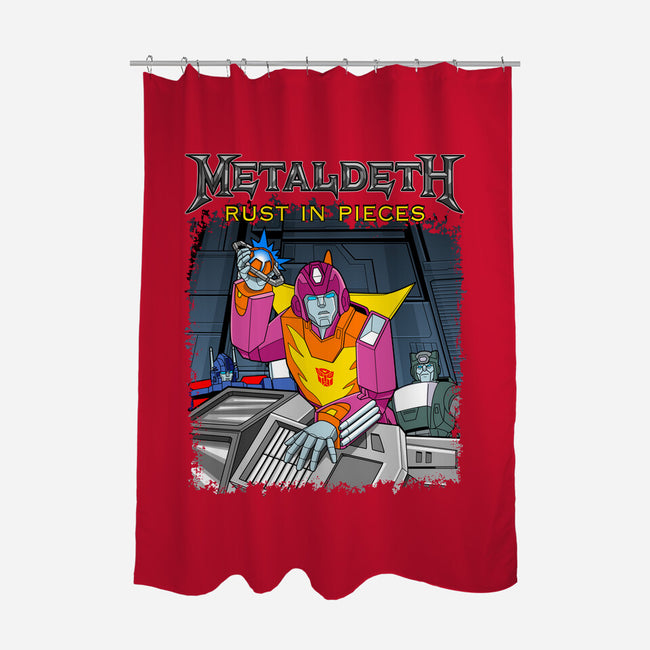 Metaldeth-None-Polyester-Shower Curtain-boltfromtheblue