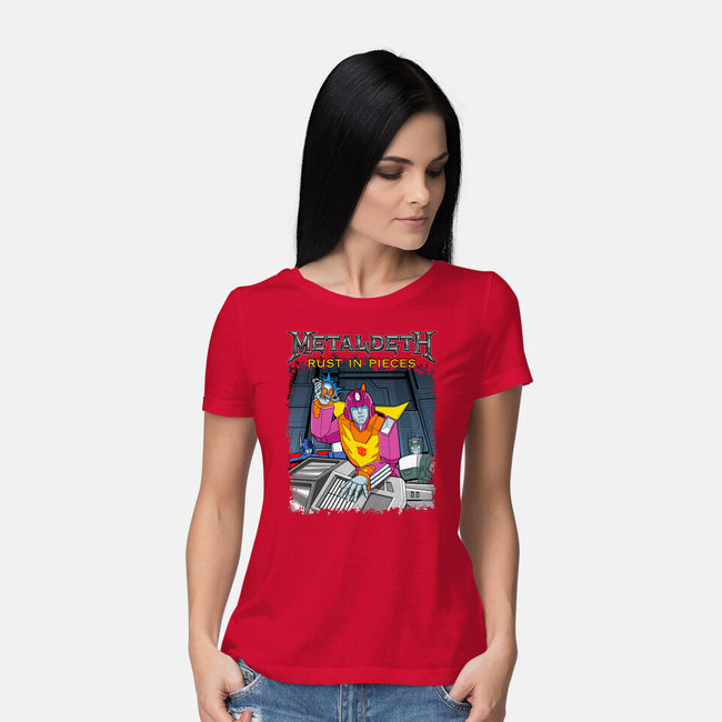 Metaldeth-Womens-Basic-Tee-boltfromtheblue