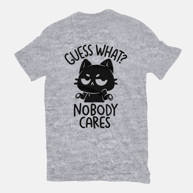 Guess What Nobody Cares-Mens-Basic-Tee-koalastudio