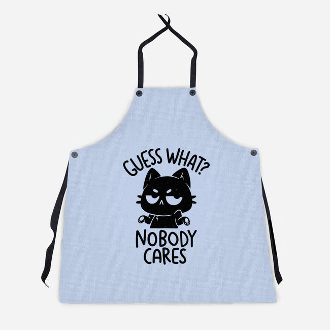 Guess What Nobody Cares-Unisex-Kitchen-Apron-koalastudio