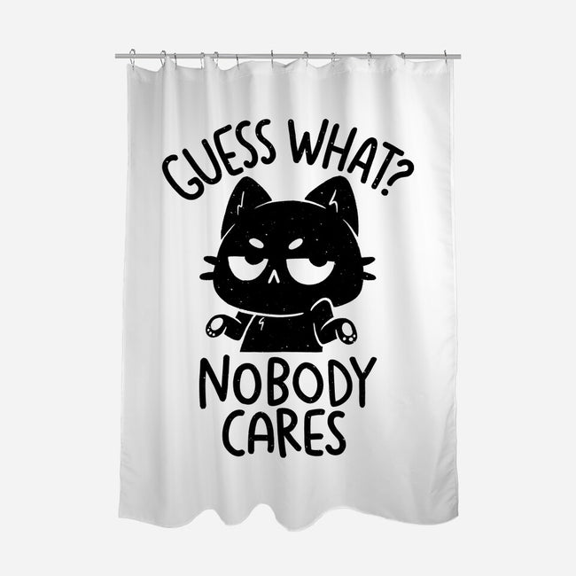 Guess What Nobody Cares-None-Polyester-Shower Curtain-koalastudio