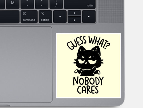 Guess What Nobody Cares