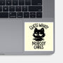 Guess What Nobody Cares-None-Glossy-Sticker-koalastudio