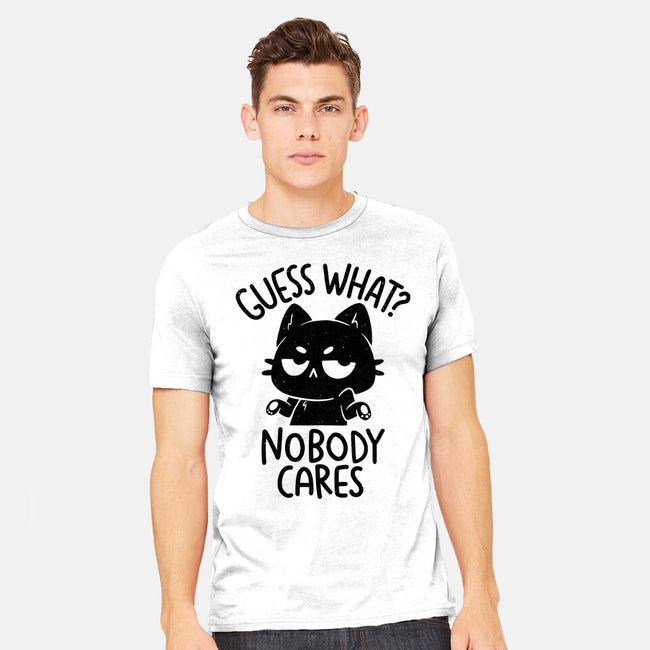 Guess What Nobody Cares-Mens-Heavyweight-Tee-koalastudio