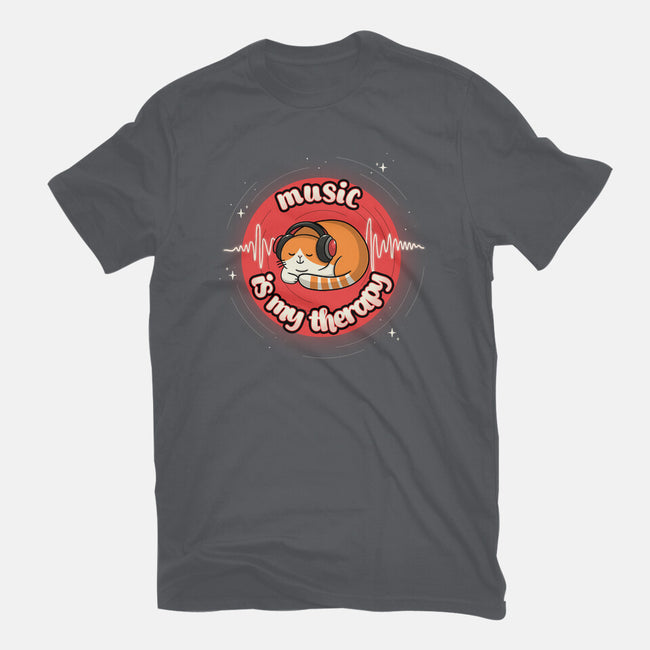 Music Is My Life-Mens-Basic-Tee-Freecheese
