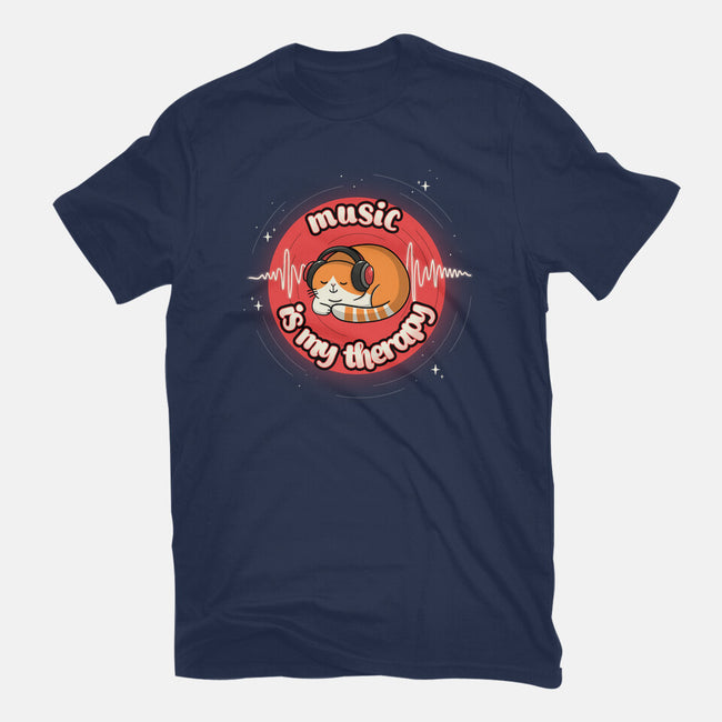 Music Is My Life-Mens-Basic-Tee-Freecheese