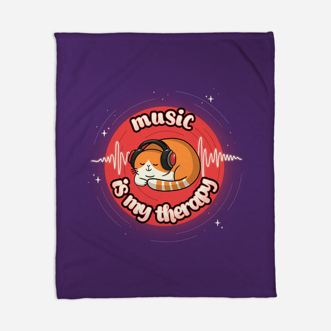 Music Is My Life-None-Fleece-Blanket-Freecheese