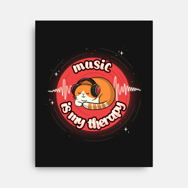 Music Is My Life-None-Stretched-Canvas-Freecheese