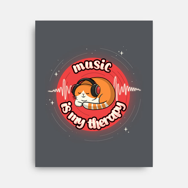 Music Is My Life-None-Stretched-Canvas-Freecheese