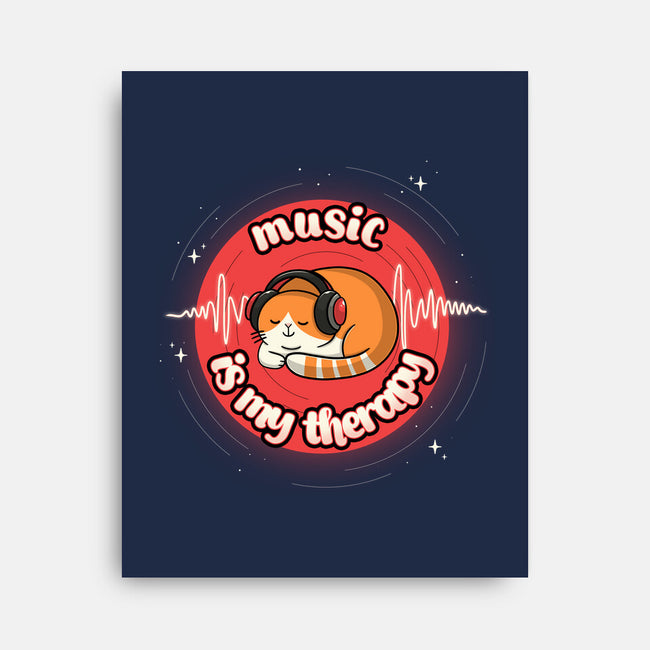 Music Is My Life-None-Stretched-Canvas-Freecheese