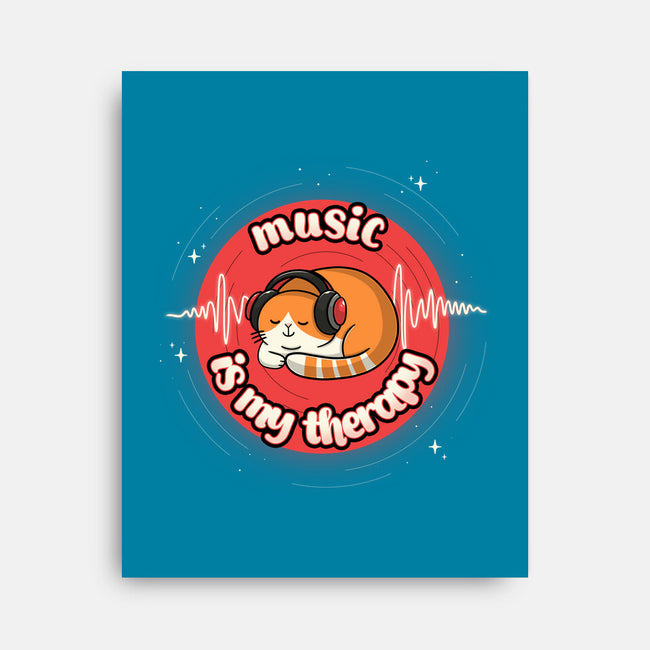Music Is My Life-None-Stretched-Canvas-Freecheese