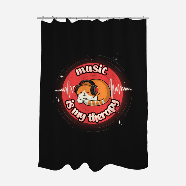 Music Is My Life-None-Polyester-Shower Curtain-Freecheese