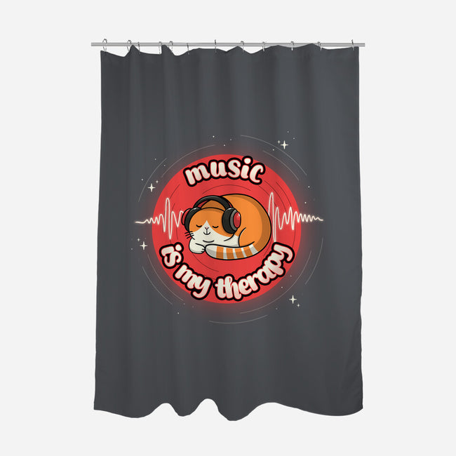 Music Is My Life-None-Polyester-Shower Curtain-Freecheese