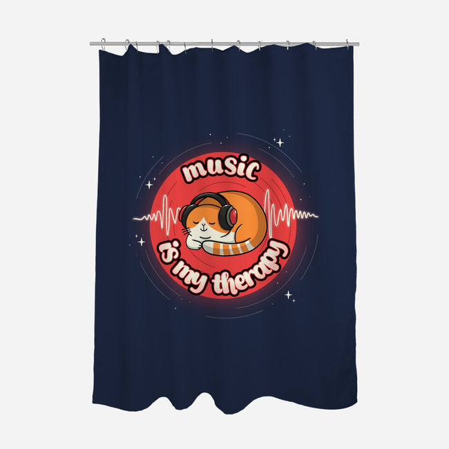 Music Is My Life-None-Polyester-Shower Curtain-Freecheese