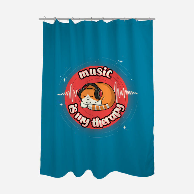 Music Is My Life-None-Polyester-Shower Curtain-Freecheese