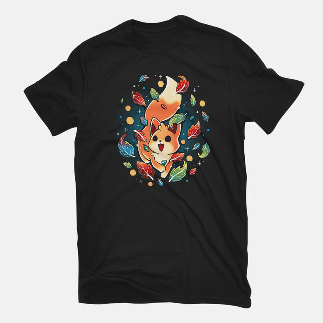 Funny Fox-Womens-Basic-Tee-Vallina84