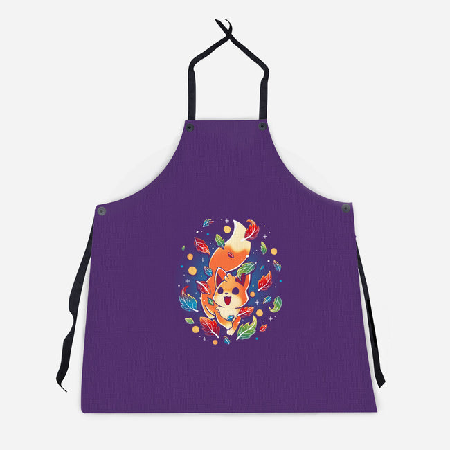 Funny Fox-Unisex-Kitchen-Apron-Vallina84