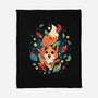Funny Fox-None-Fleece-Blanket-Vallina84