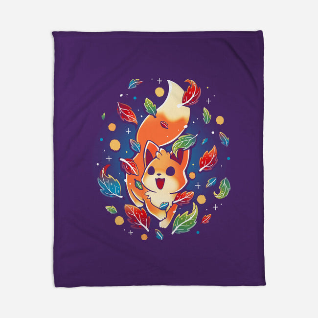Funny Fox-None-Fleece-Blanket-Vallina84