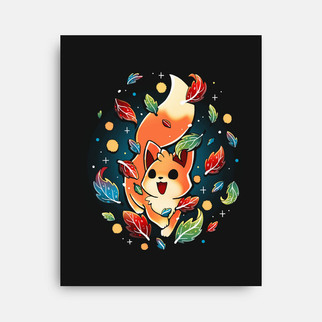 Funny Fox-None-Stretched-Canvas-Vallina84