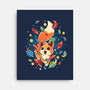 Funny Fox-None-Stretched-Canvas-Vallina84