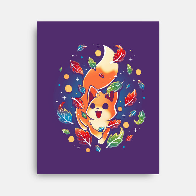 Funny Fox-None-Stretched-Canvas-Vallina84